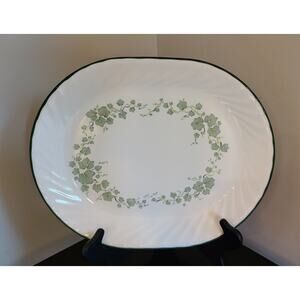 Corelle Callaway Ivy Oval 12" Platter Plate EUC